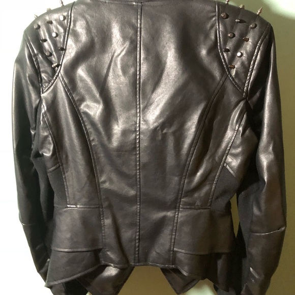 Wilson Leather Sz Large Black Leather Jacket - Picture 2 of 4